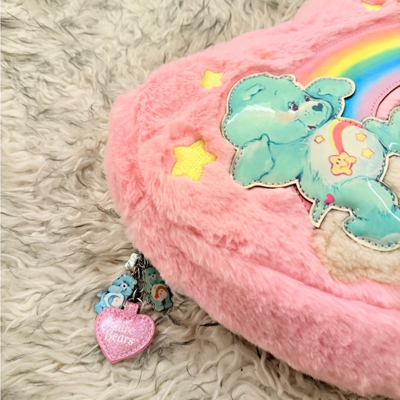 Care Bears Heart Hoodie Backpack - Pink - Picture 2 of 6